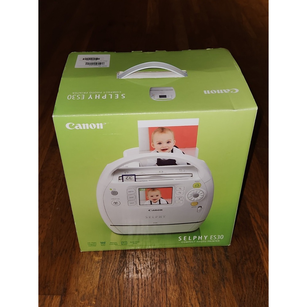 Canon SELPHY ES30 Digital Photo Thermal Printer Brand‎ New  - Open Box